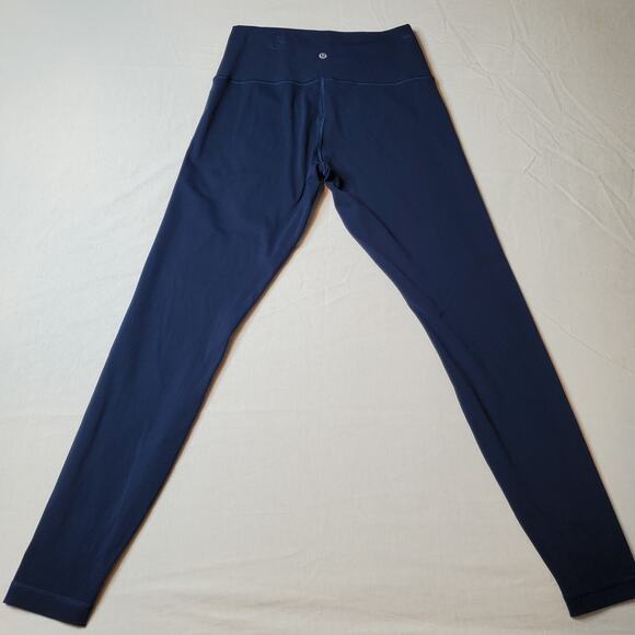 Lululemon Size 10 Wunder Under High-Rise Tight 28" Full-On Luxtreme Navy W5BP5S - Picture 5 of 7